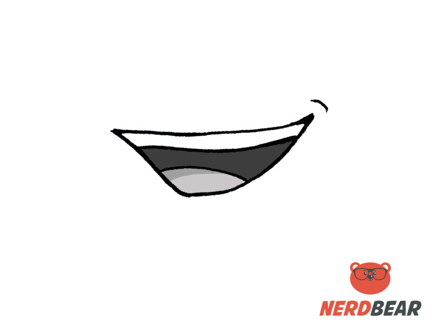 How To Draw Reluctant Anime Smile 6