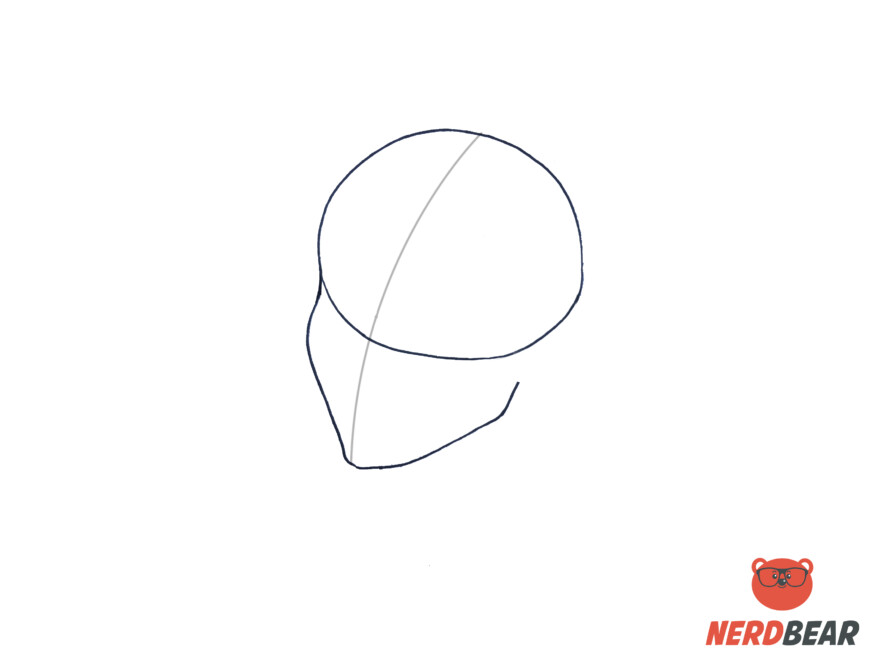 How To Draw Three Fourths Anime Side Profile 5