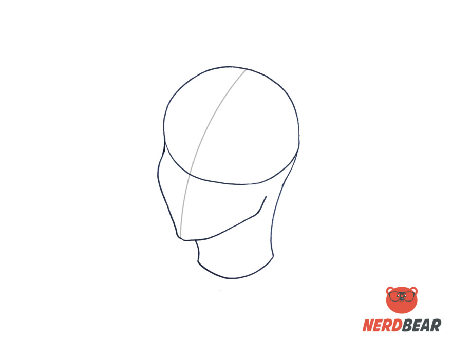 How To Draw Three Fourths Anime Side Profile 6