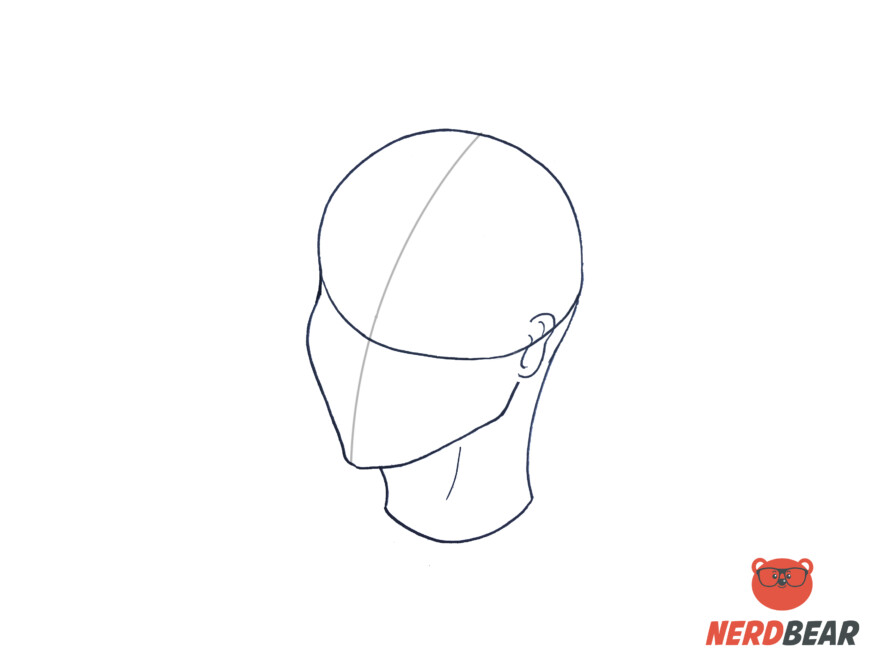 How To Draw Three Fourths Anime Side Profile 7
