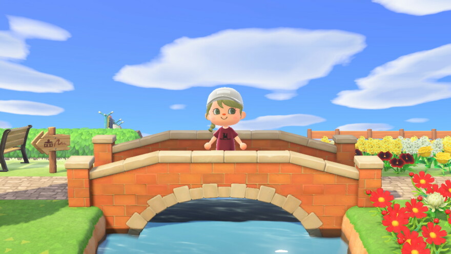 Animal Crossing Photo Bridge