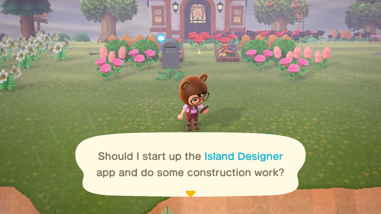 Animal Crossing - Construction with Island Designer App