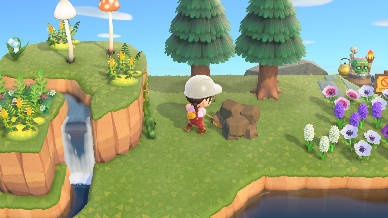 Animal Crossing - Creating Cliffs