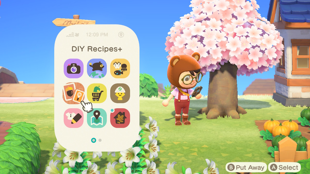 Animal Crossing - DIY Recipe App