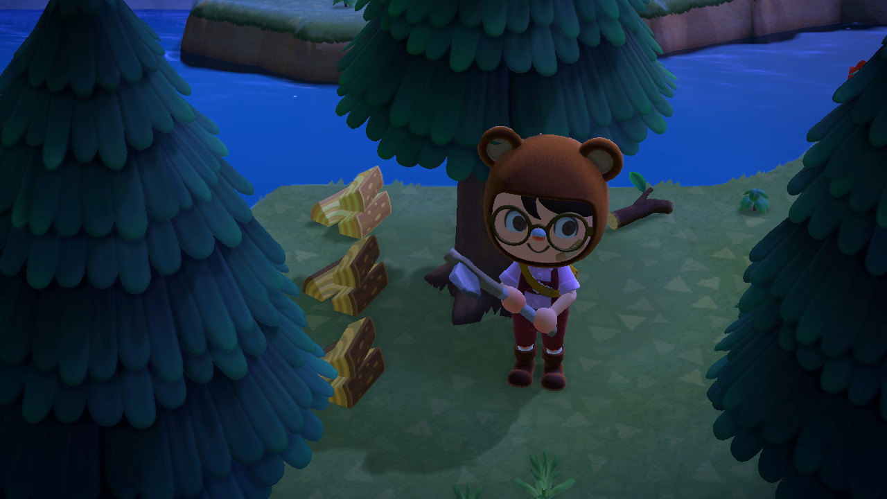 Animal Crossing - Different Wood Materials