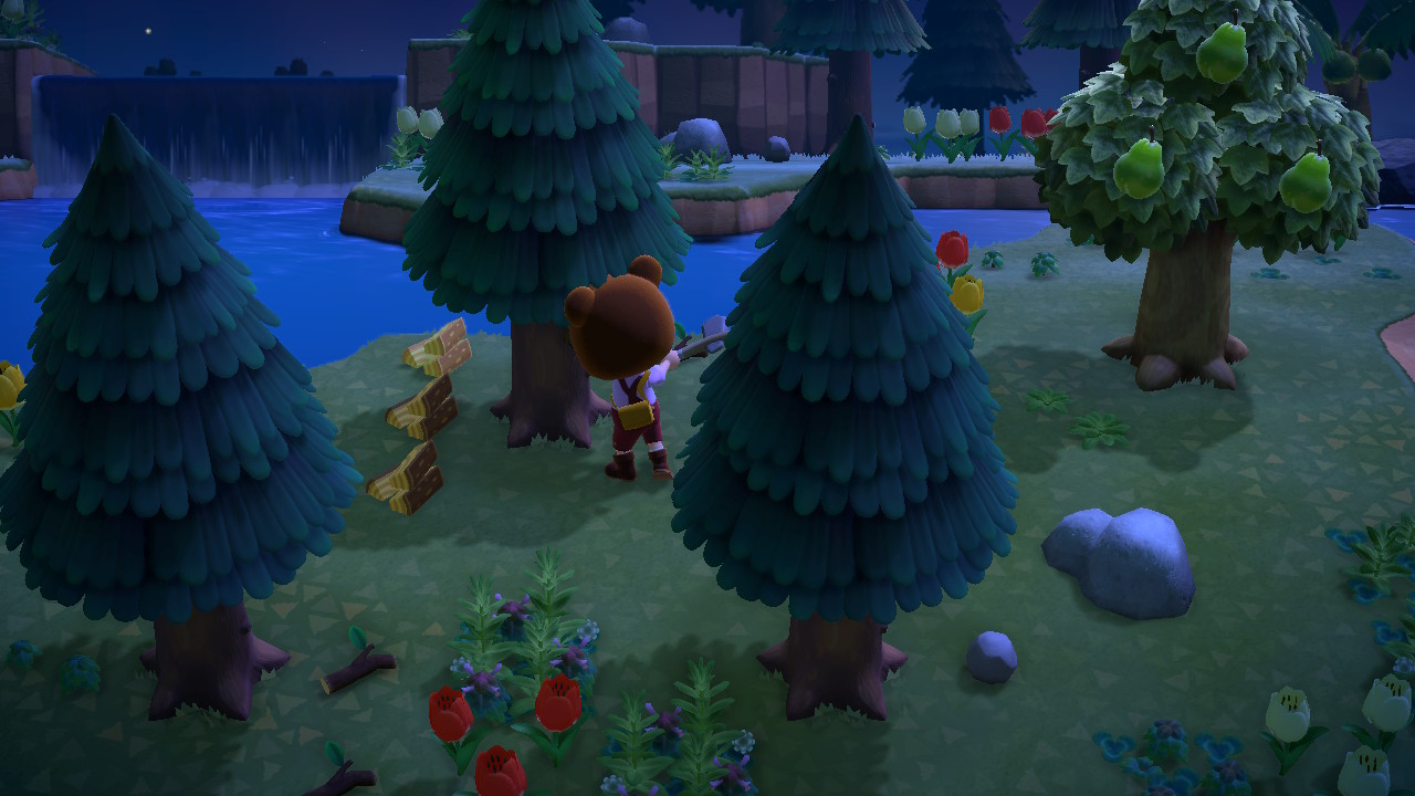 Animal Crossing - Getting Wood for Vaulting Pole