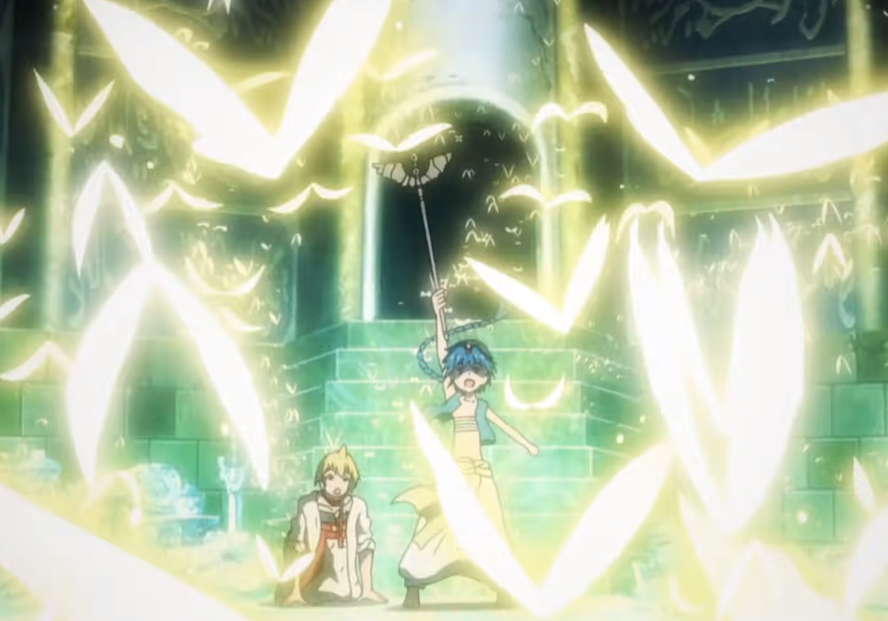 Adventure Anime Magi The Labyrinth Of Magic