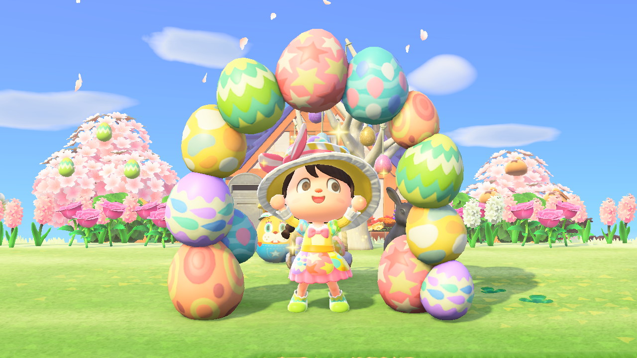 Animal Crossing Bunny Day Furniture And Clothes