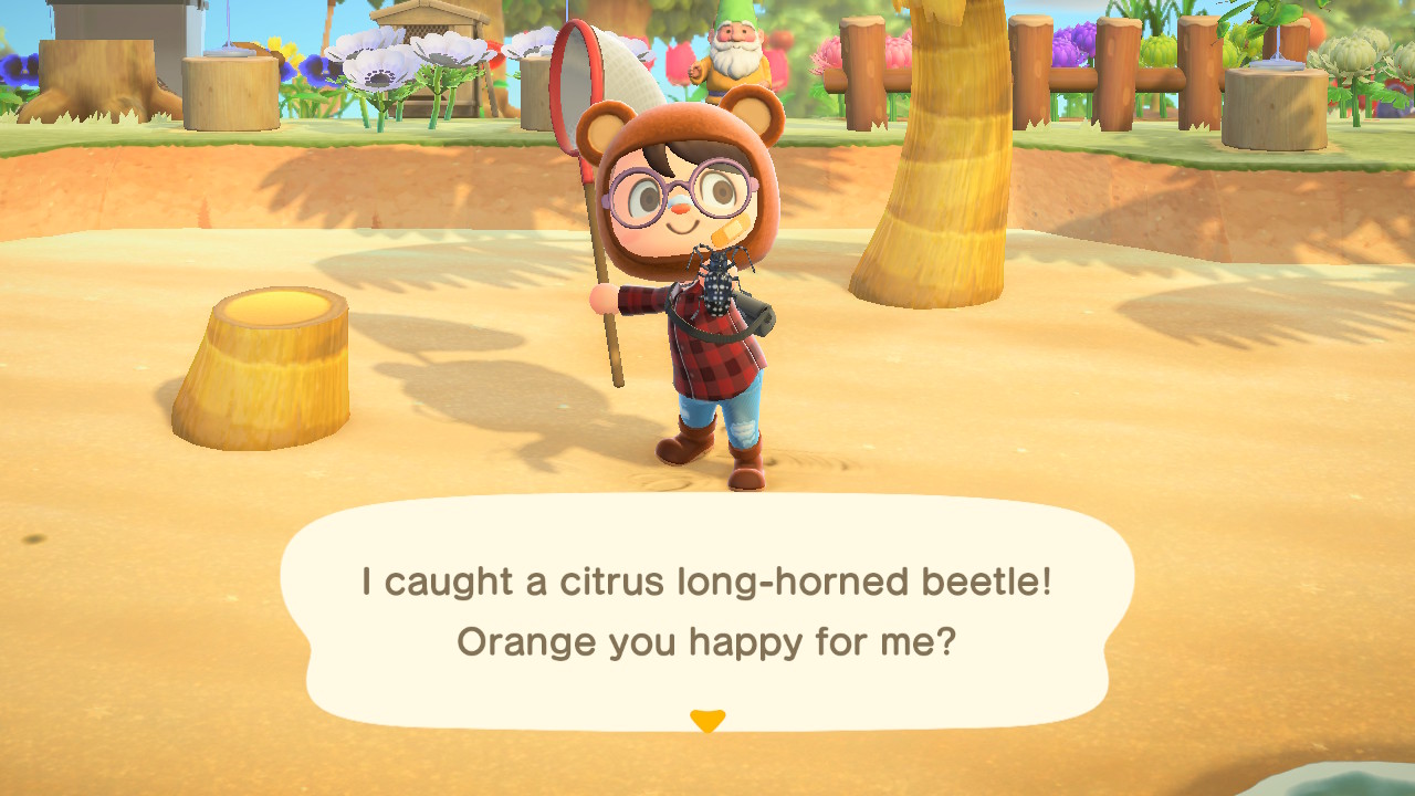 Animal Crossing Citrus Long Horned Beetle