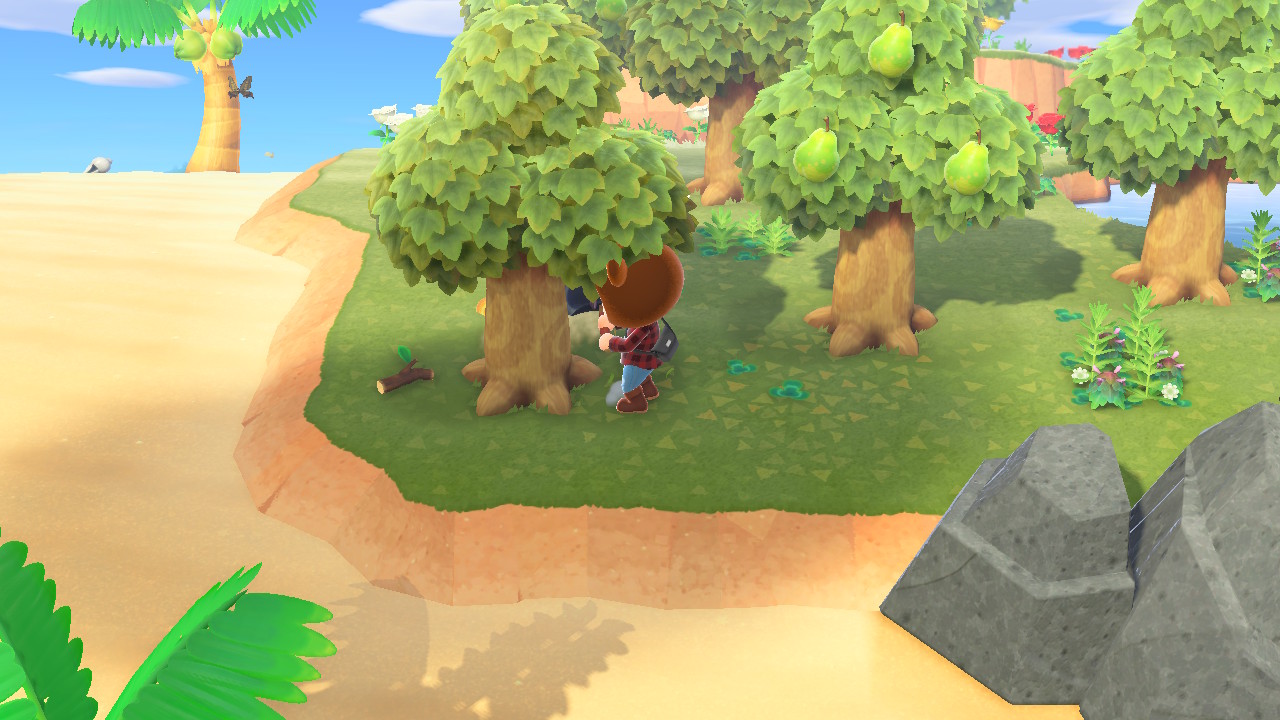 Animal Crossing Cutting Trees