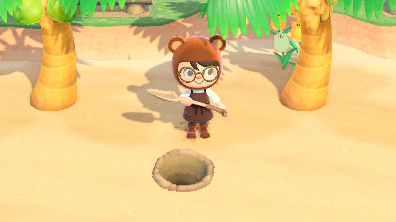 Animal Crossing Dig Hole