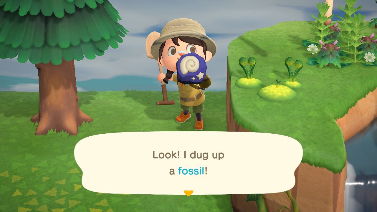 Animal Crossing Dug Fossil