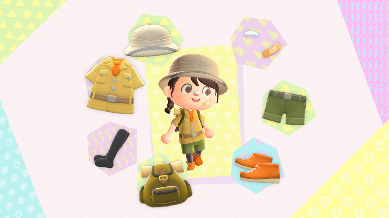 Animal Crossing Fossil Excavation Outfit
