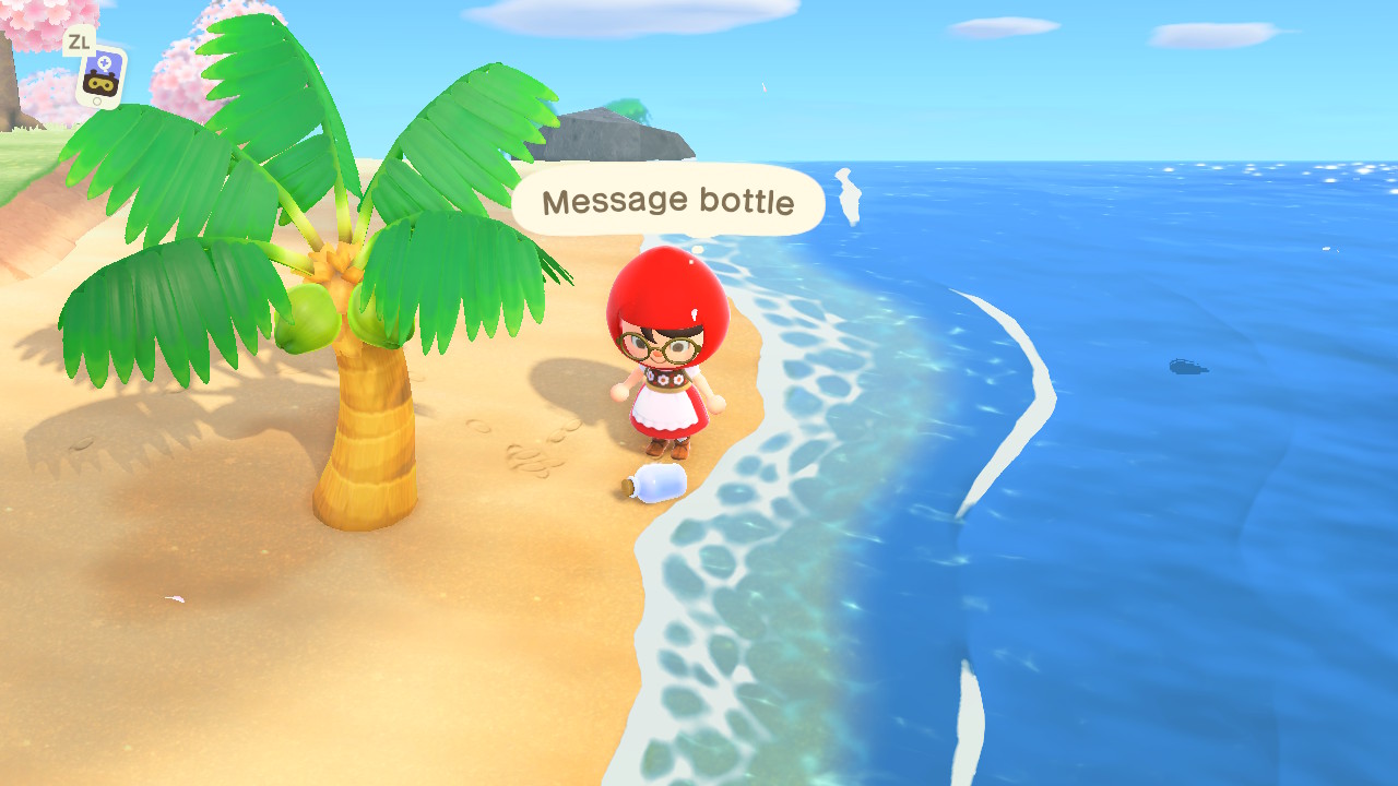Animal Crossing Message Bottles