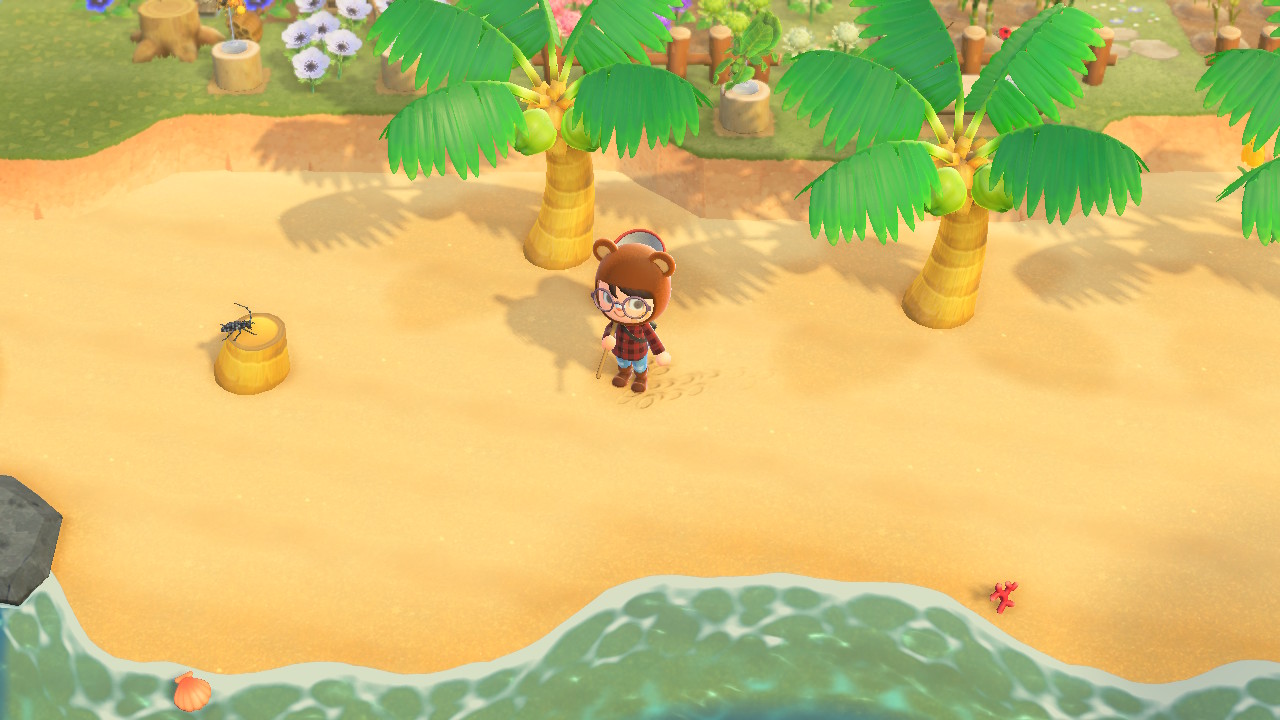 Animal Crossing Net And Beetle