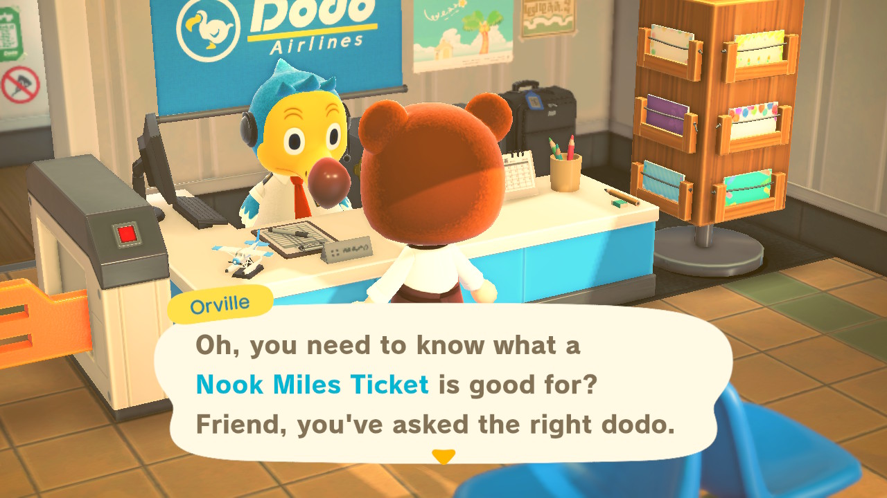 Animal Crossing Orville Explaining Nmts