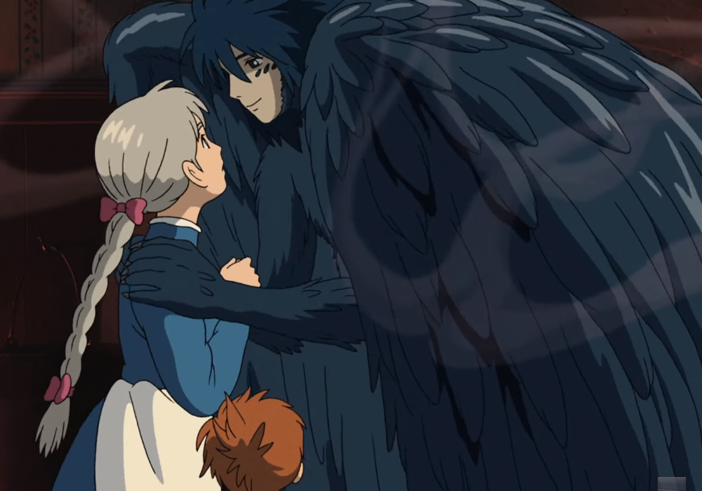 Anime Couple Howl And Sophie