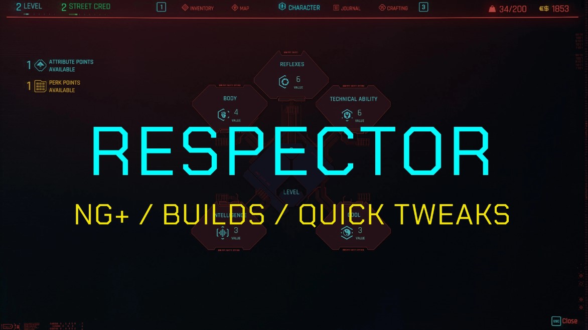 Respector Mod For Cyberpunk 2077