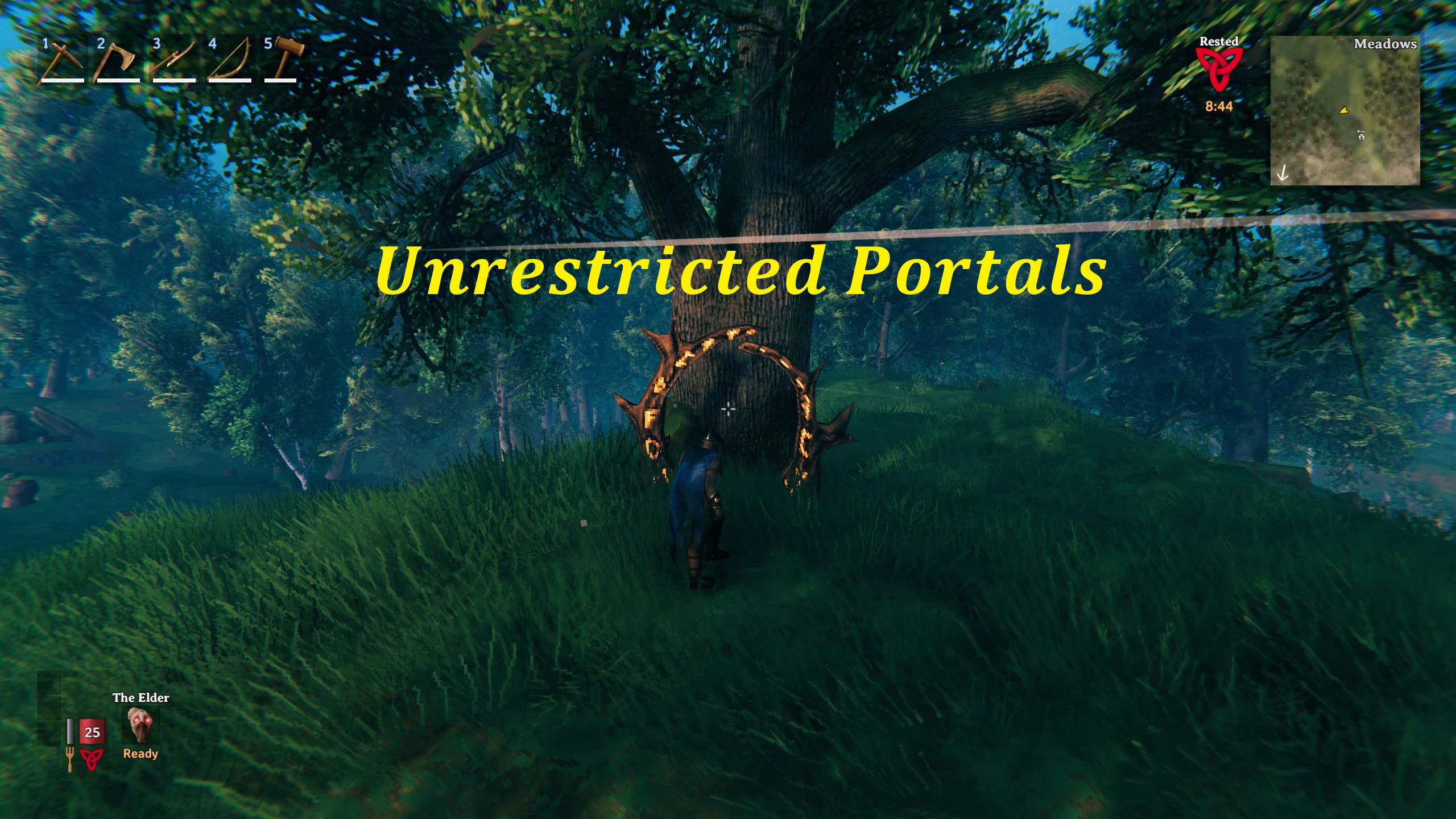 Unrestricted Portals