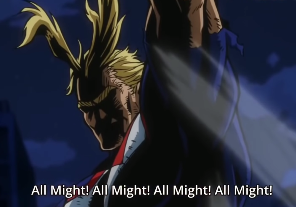 Best Anime Fights All Might Vs All For One