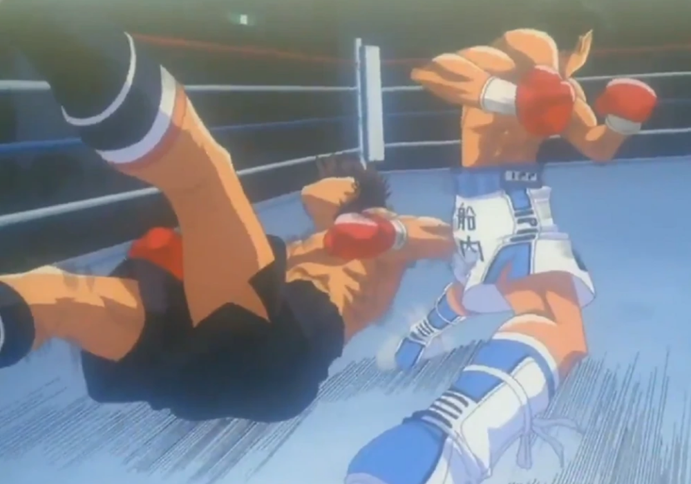 Best Anime Fights Ippo Vs Sendo