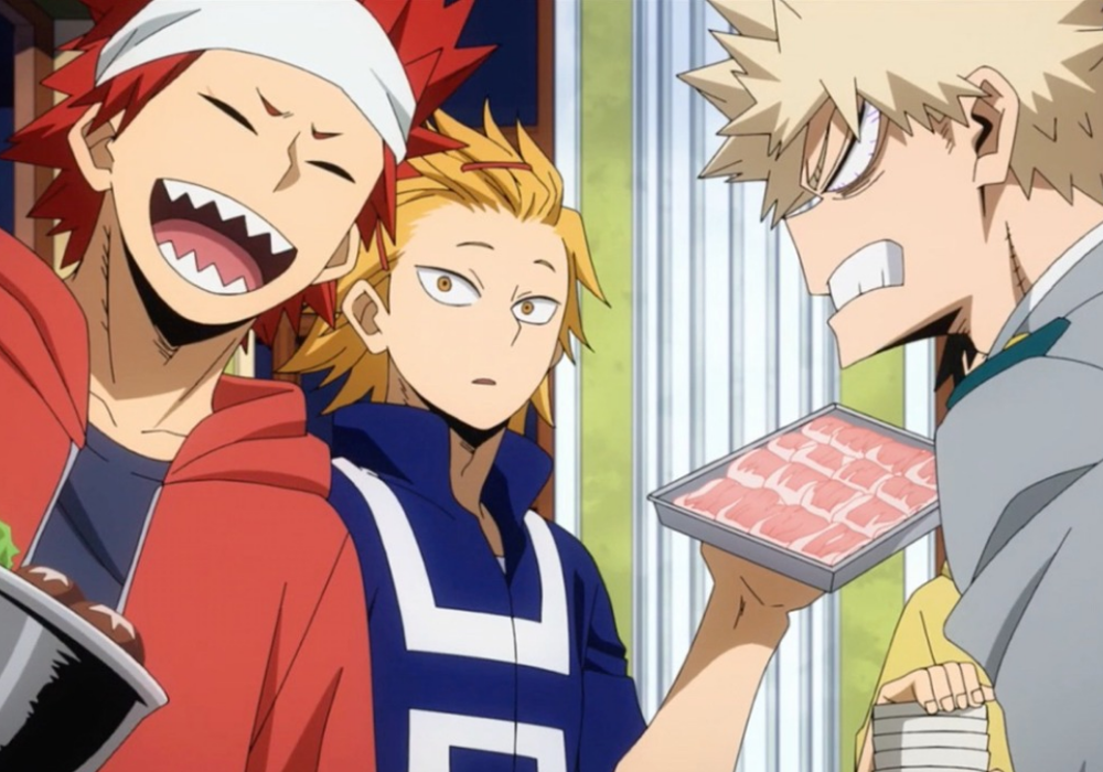 Best Anime Trio Bakugou Kirishima Kaminari