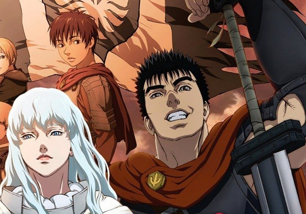 Best Anime Trio Guts Griffith Casca