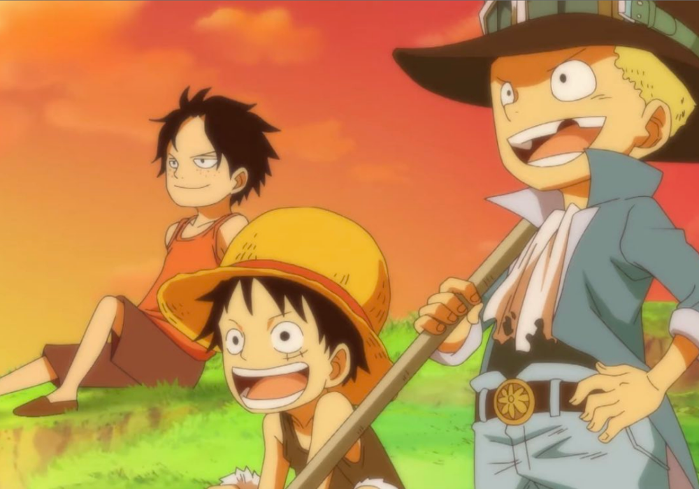 Best Anime Trio Luffy Ace Sabo