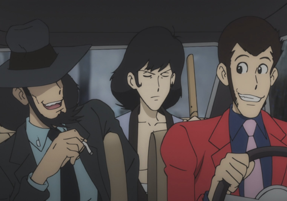 Best Anime Trio Lupin Jigen Goemon