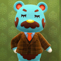 Animal Crossing Beardo