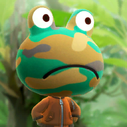 Animal Crossing Camofrog