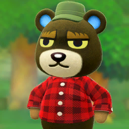 Animal Crossing Grizzly