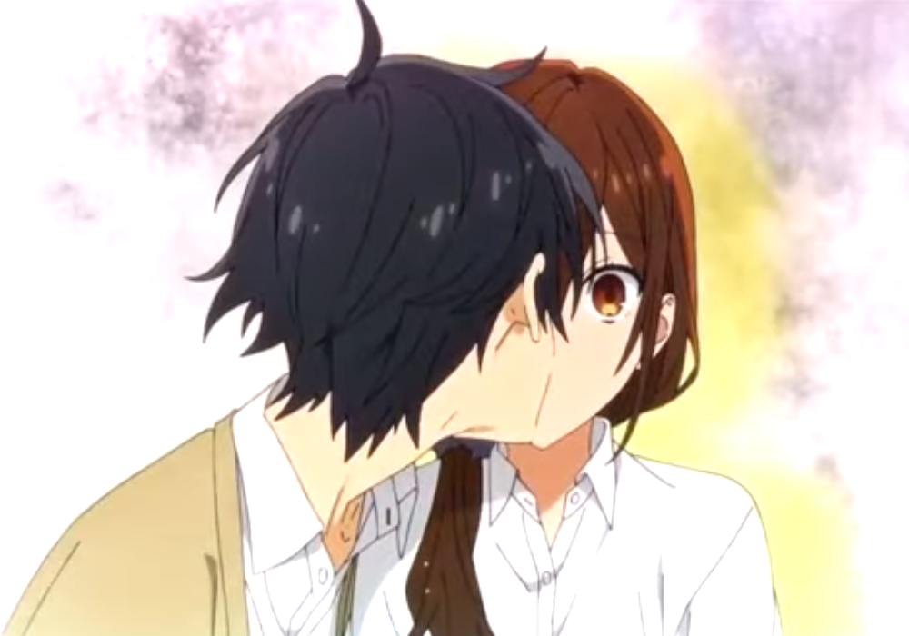 Best Anime Kisses Horimiya Candy Kiss