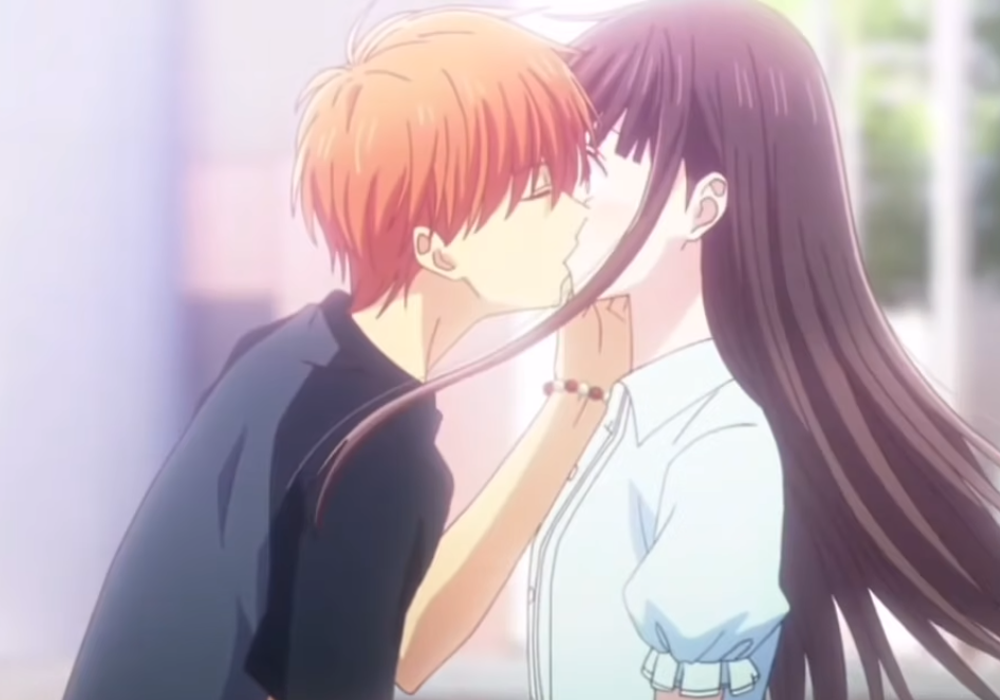 Best Anime Kisses Kyo And Tohru's Kiss