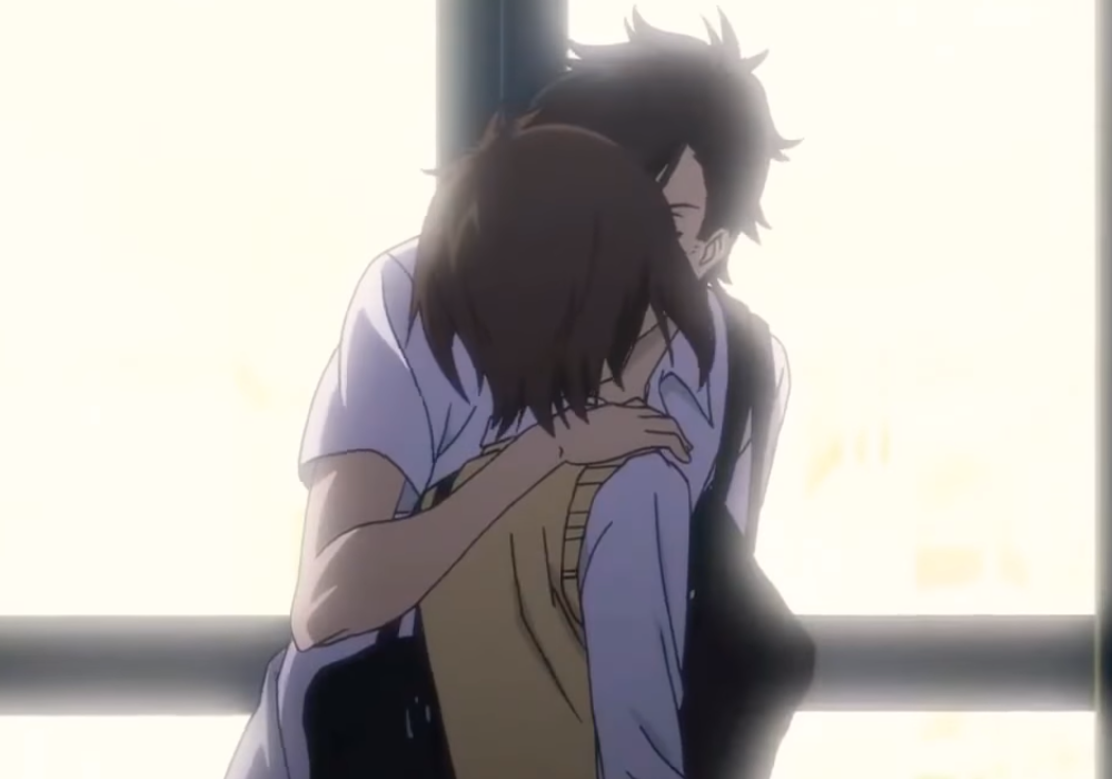 Best Anime Kisses Mei And Yamato's Kiss