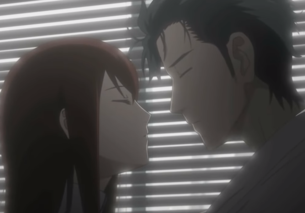 Best Anime Kisses Okabe And Kurisu's Kiss