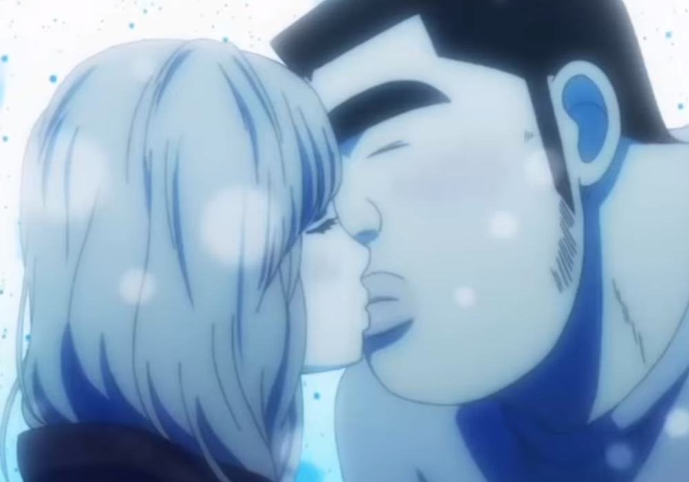 Best Anime Kisses Takeo And Rinko's Kiss