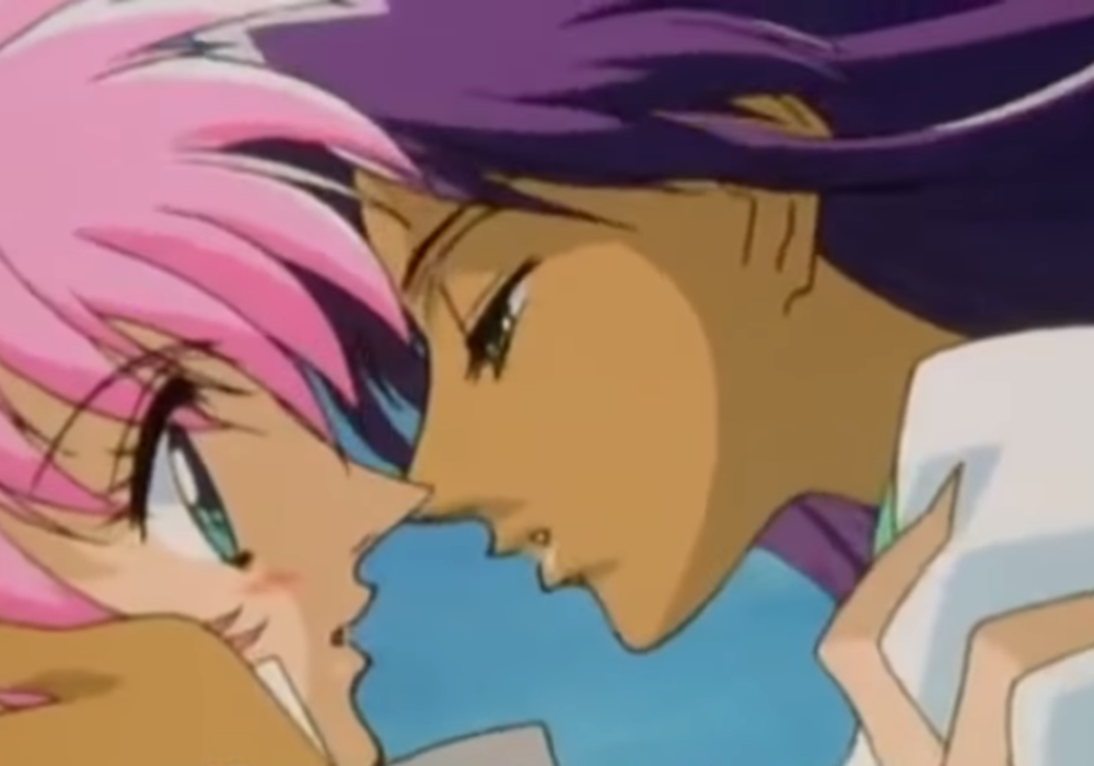 Best Anime Kisses Utena And Anthy's Kiss