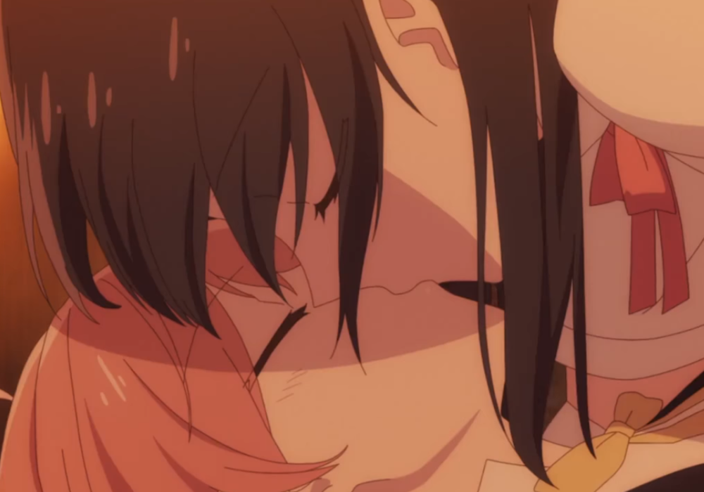 Best Anime Kisses Yuu And Touko's Kiss