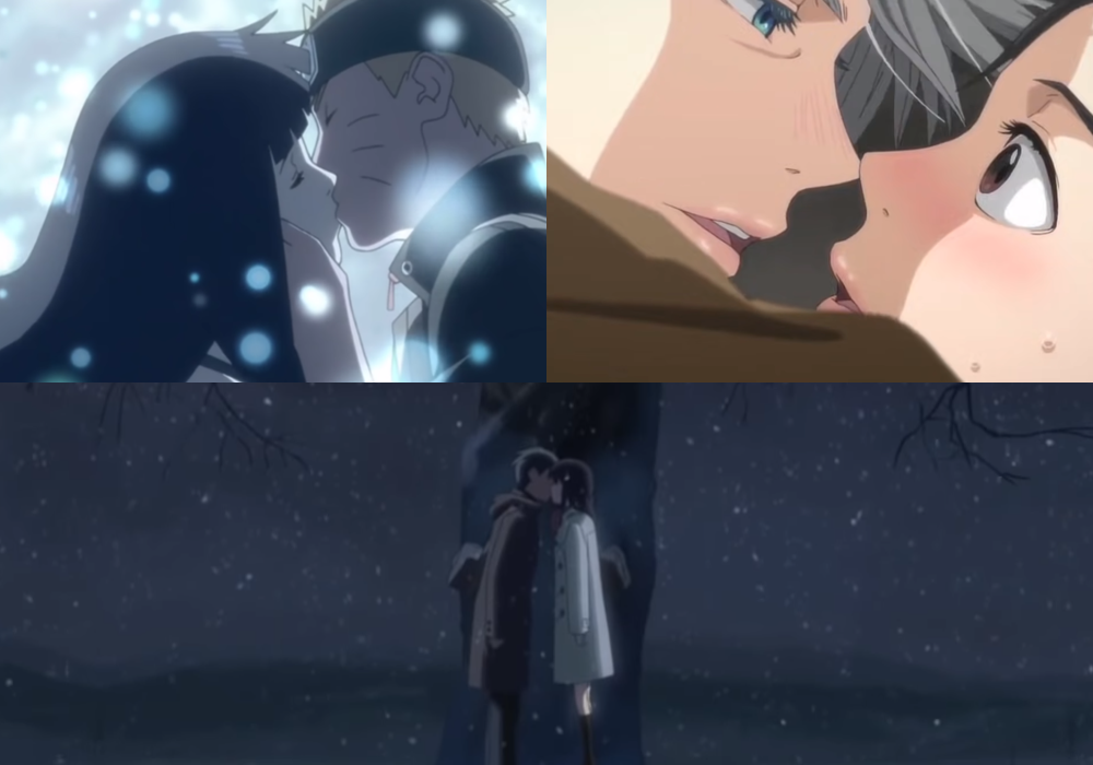 anime kiss, Besos de anime, RASMUSTEIN