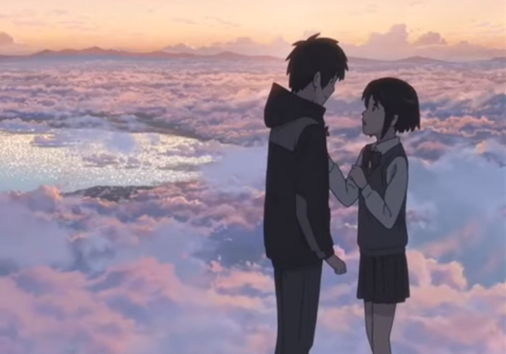 Best Anime Moments Mitsuha And Taki Meet