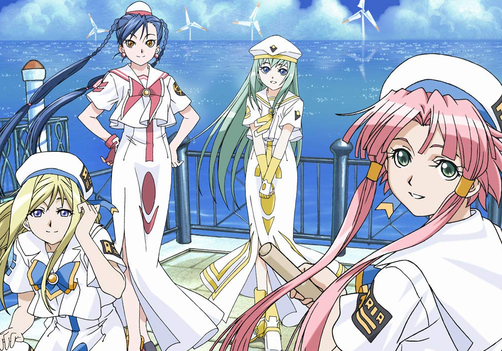 Best Anime Outfits Aria’s Gondolier Uniforms