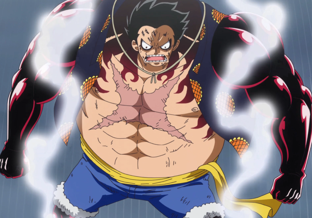 Best Anime Transformations Luffy's Gear Transformations