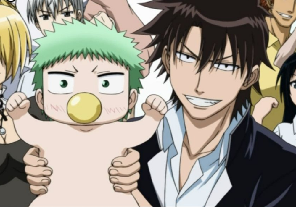 Top Anime Dads Beel's Adoptive Dad Tatsumi Oga