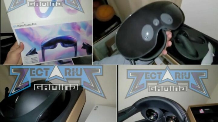 Meta Quest Pro VR Headset Leaked Images