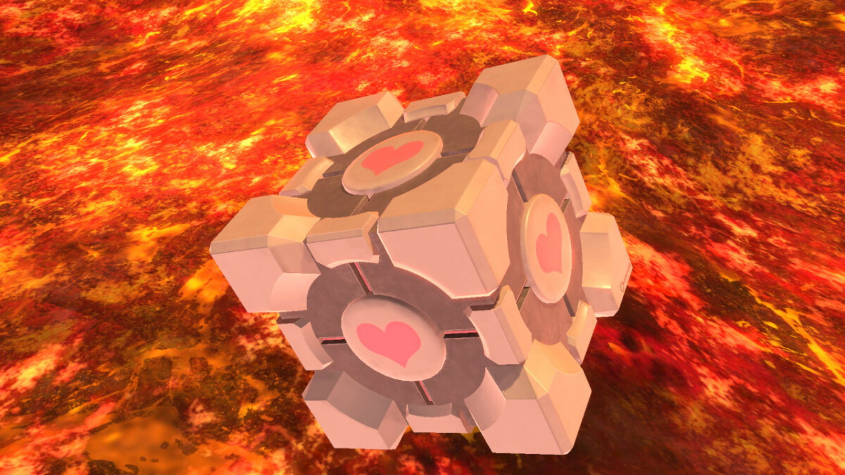 Portal Weighted Cubes