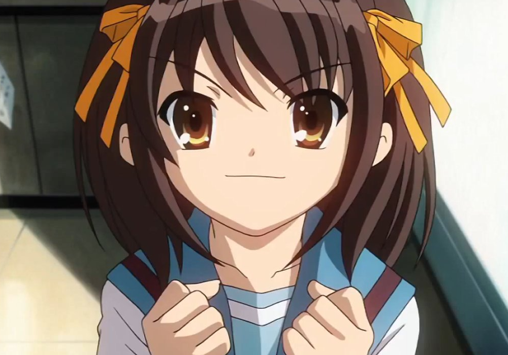 Best Enfp Anime Characters Haruhi Suzumiya