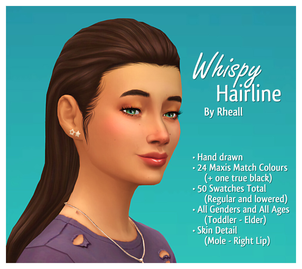 Whispy Hairline