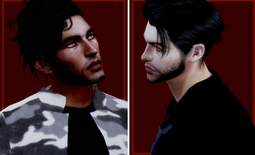 the commander facial hair sims 4 cc