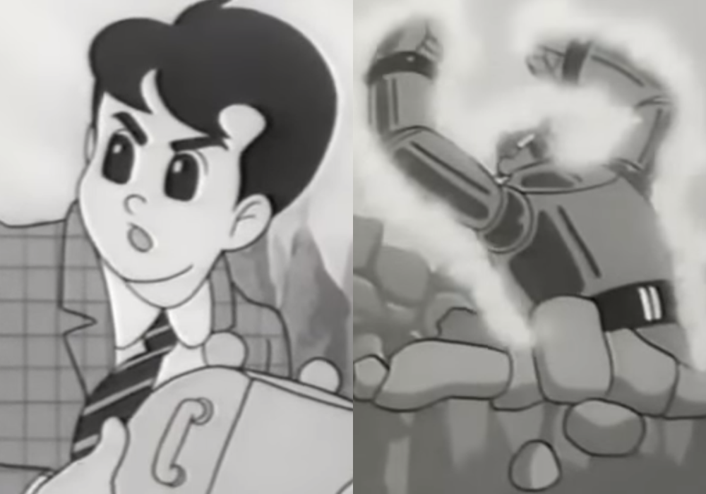 Best Black And White Anime Tetsujin 28